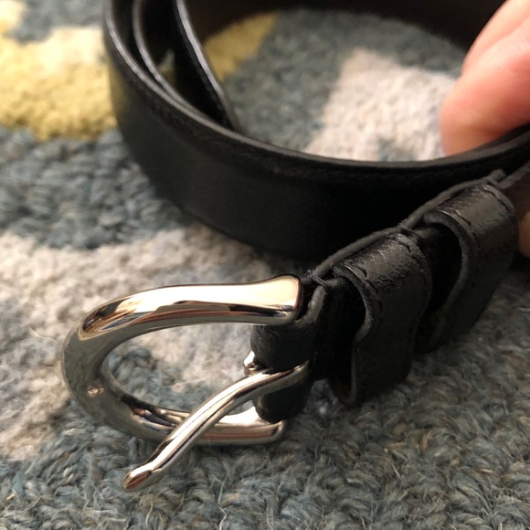 Coach Leather Belt in Black - Picture 4 of 6